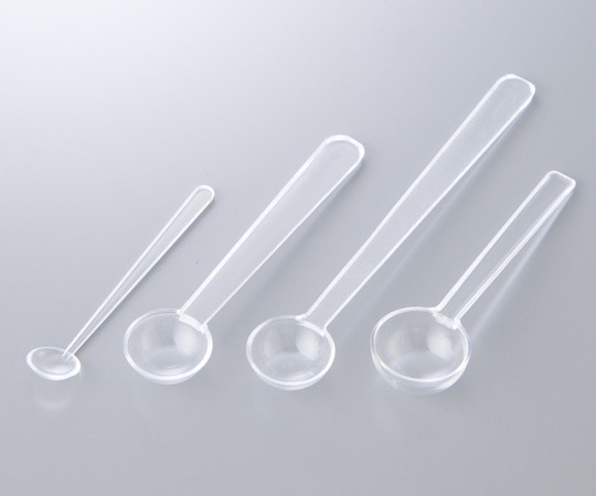 アズワン ディスポ計量スプーン 丸型 1.5mL 1袋(100本入) No.4 1袋(ご注文単位1袋)【直送品】