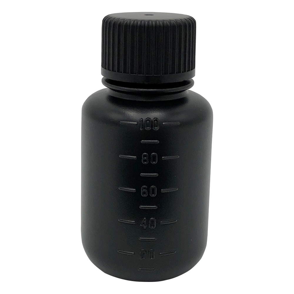 ニッコー・ハンセン Jボトル丸型 細口 遮光 100mL 1本 1520-12 1本(ご注文単位1本)【直送品】