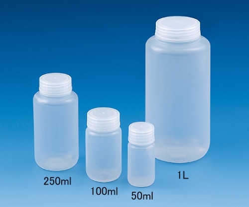 ニッコー・ハンセン NPボトル(広口)50mL 100本 1310-01 NPW-50 1ケース(ご注文単位1ケース)【直送品】