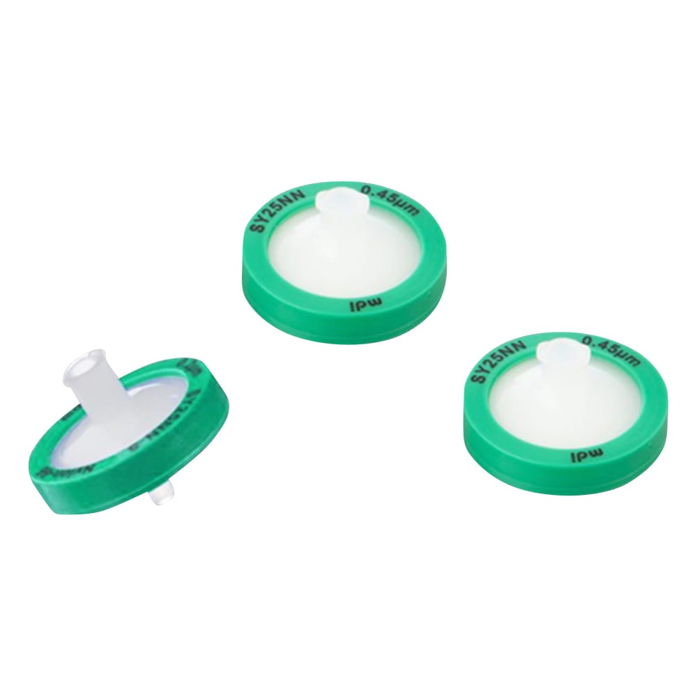 アズワン シリンジフィルター ナイロン φ25mm/0.45μm 1箱(100個入) SYNN0602MNXX104 1箱(ご注文単位1箱)【直送品】
