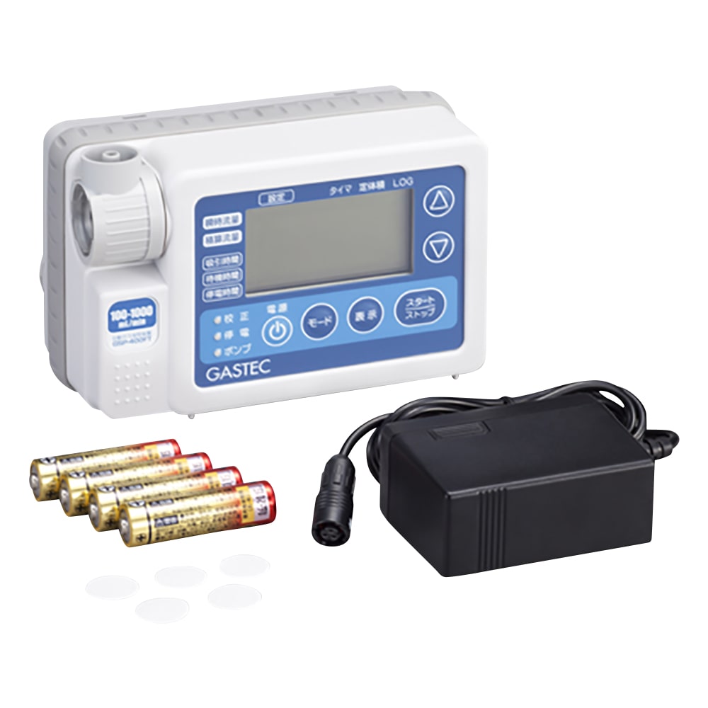 ガステック 自動ガス採取ポンプ GSP-400FT 1台(ご注文単位1台)【直送品】