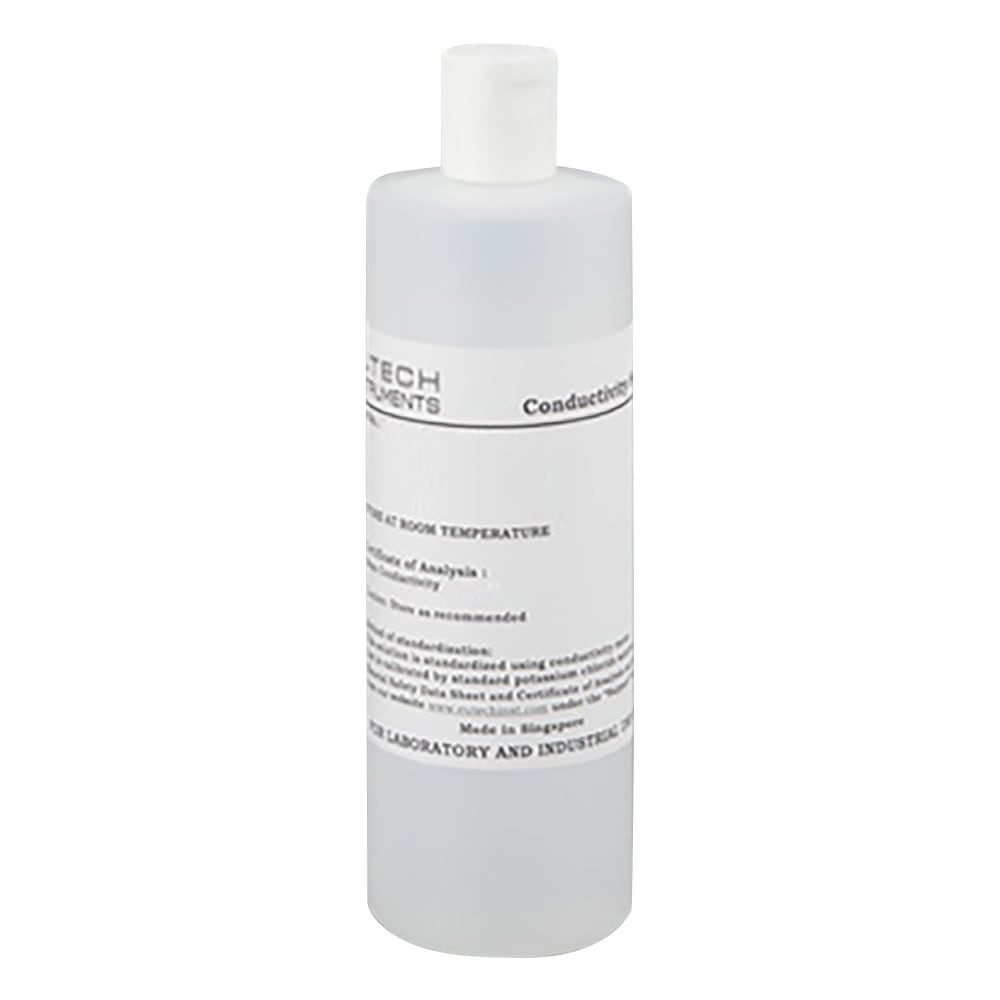 EUTECH ラコムテスター導電率計用校正液 1413μS／cm 480mLボトル　ECCON1413BT 1本（ご注文単位1本）【直送品】