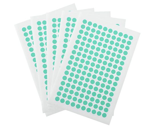 GA International クライオドット Φ7mmタイプ ミント 160ドット×5シート入 WRPLT-7MT 1袋(ご注文単位1袋)【直送品】