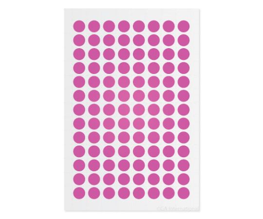 GA　International クライオドット　Φ9mmタイプ　ピンク　104ドット×5シート入　LT-9PI 1袋（ご注文単位1袋）【直送品】