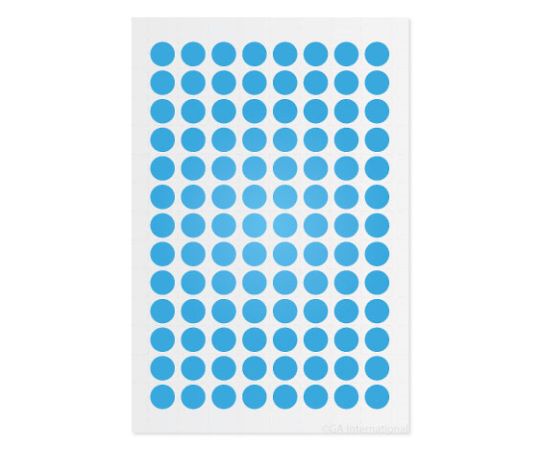 GA International クライオドット Φ9mmタイプ 青 104ドット×5シート入 LT-9BL 1袋(ご注文単位1袋)【直送品】