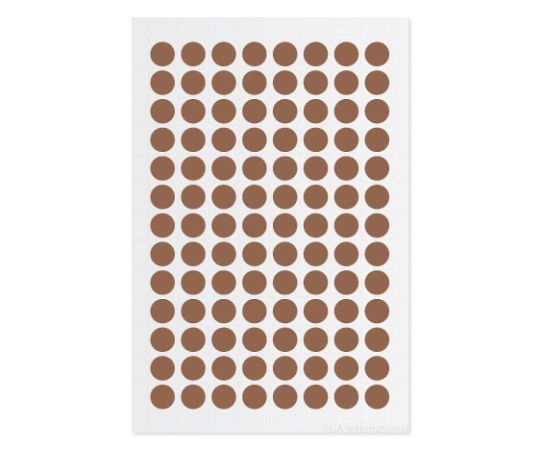 GA International クライオドット Φ9mmタイプ モカ 104ドット×5シート入 LT-9BR 1袋(ご注文単位1袋)【直送品】