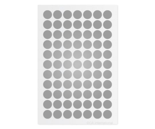 GA International クライオドット Φ11mmタイプ シルバー 77ドット×6シート入 LT-11SI 1袋(ご注文単位1袋)【直送品】