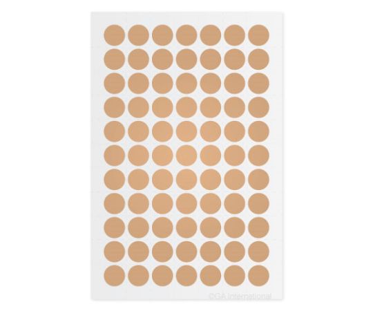 GA International クライオドット Φ11mmタイプ ベージュ 77ドット×6シート入 LT-11BE 1袋(ご注文単位1袋)【直送品】