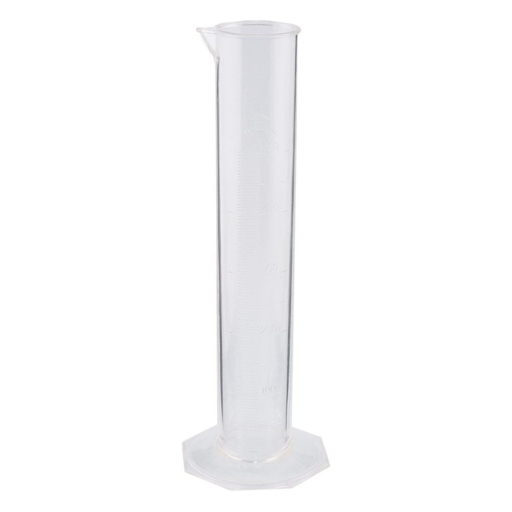 サンプラテック TPX(R)メスシリンダー　ポリメチルペンテン　500mL　 1個（ご注文単位1個）【直送品】