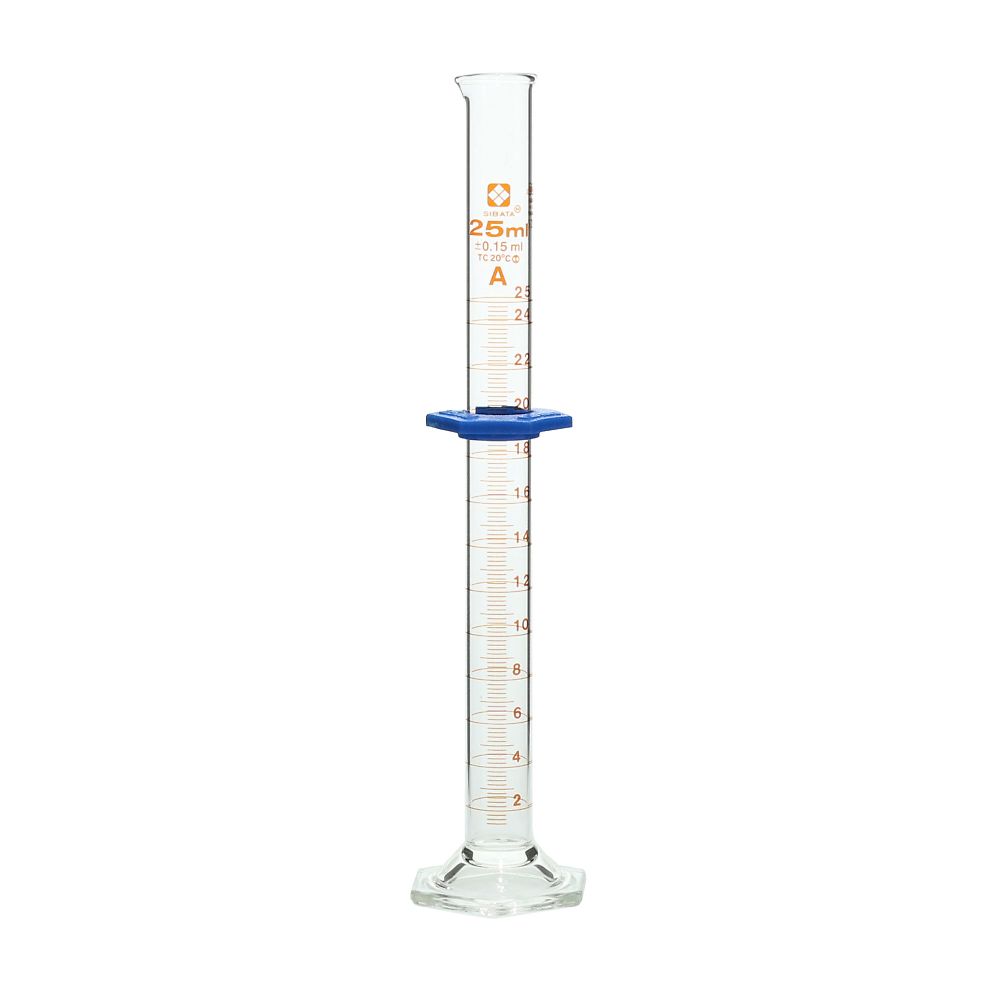 柴田科学 メスシリンダースーパーグレード　25mL　 1個（ご注文単位1個）【直送品】