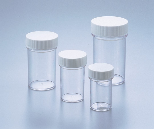 アズワン スチロールT型瓶 600mL 白 1本(ご注文単位1本)【直送品】