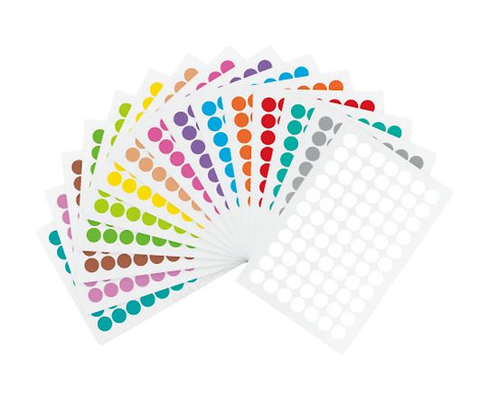 GA International クライオドット Φ11mmタイプ アソート(15色) 77ドット×15シート入 LT-11A 1袋(ご注文単位1袋)【直送品】