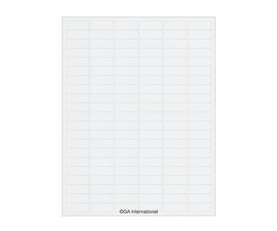 GA International 透明リムーバブル低温ラベル(レーザープリンタータイプ) 126ラベル×16シート入 TRCL-23 1袋(ご注文単位1袋)【直送品】