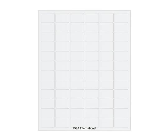 GA International リムーバブルクライオラベル(レーザープリンタータイプ) 72ラベル×16シート入 RCL-9T1-WH 1袋(ご注文単位1袋)【直送品】