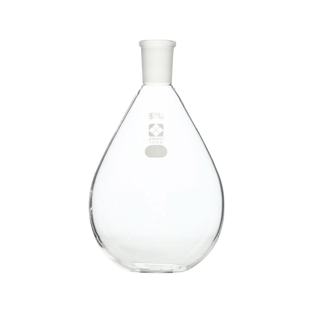 柴田科学 共通平底なす形フラスコ 29/42 1000mL 1個(ご注文単位1個)【直送品】