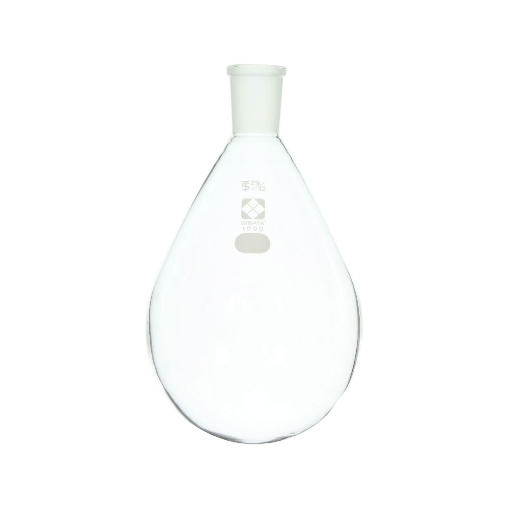 柴田科学 共通摺合なす形フラスコ 1L 005370-291 1個(ご注文単位1個)【直送品】