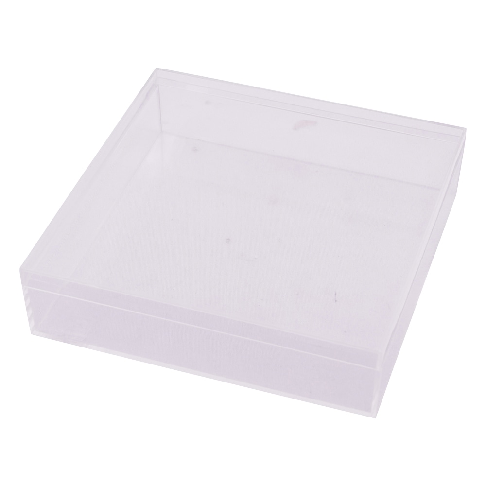 アズワン スチロール角型ケース 18型 10個 140×140×35mm 1箱(ご注文単位1箱)【直送品】