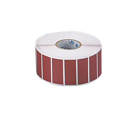 アズワン カラーラベル　CL-1　茶　1000枚入　CL-1（各色） 1巻（ご注文単位1巻）【直送品】