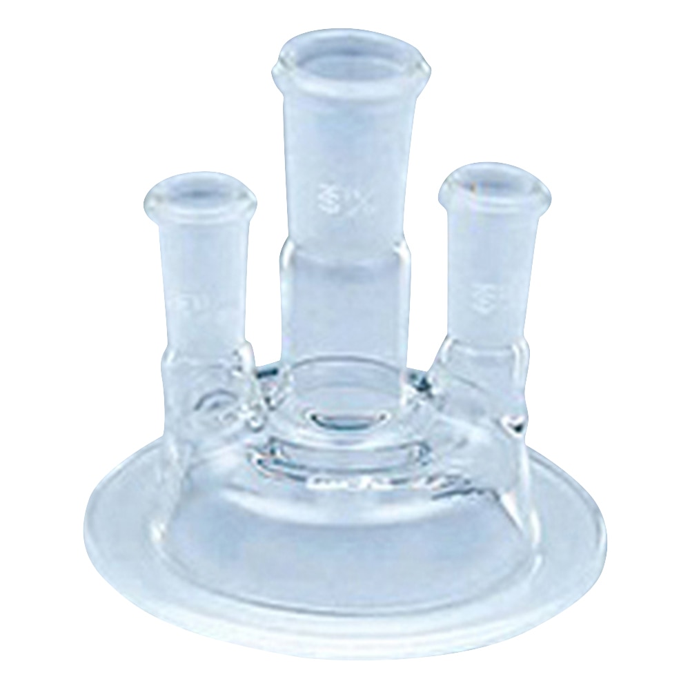 アズワン セパラブルカバー φ120mm 3つ口 1個(ご注文単位1個)【直送品】