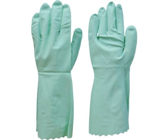 ダンロップホームプロダクツ ジョーブネ ニトリル中厚手 Lグリーン 8734 1双(ご注文単位1双)【直送品】