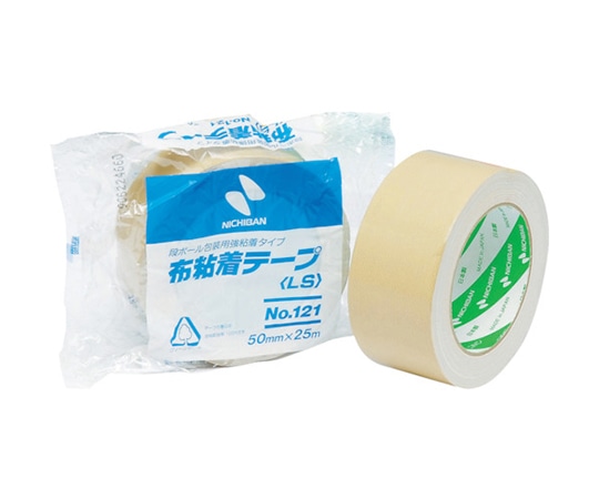ニチバン 布粘着テープ121 50mmX25m　121-50 1巻（ご注文単位1巻）【直送品】
