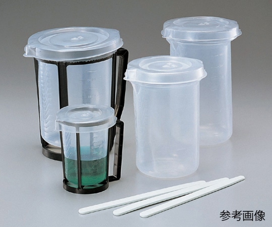 アズワン ディスポ手付ビーカー3L　50入　 1箱（ご注文単位1箱）【直送品】