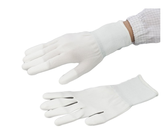 アズピュア(アズワン) アズピュア PUコート手袋(オーバーロックタイプ) 指先コート S 10双入 1袋(ご注文単位1袋)【直送品】