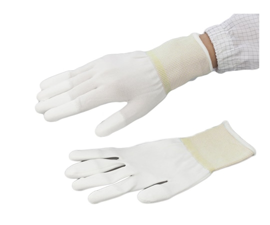 アズピュア(アズワン) アズピュア PUコート手袋(オーバーロックタイプ) 指先コート SS 10双入 1袋(ご注文単位1袋)【直送品】