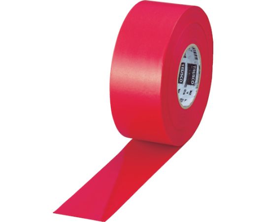 トラスコ中山 目印テープ 30mmX50m レッド TMT-30R 1巻(ご注文単位1巻)【直送品】
