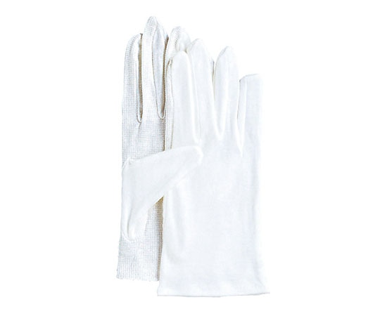 おたふく手袋 綿薄スベリ止手袋 5双組 S WW-945 1組(ご注文単位1組)【直送品】