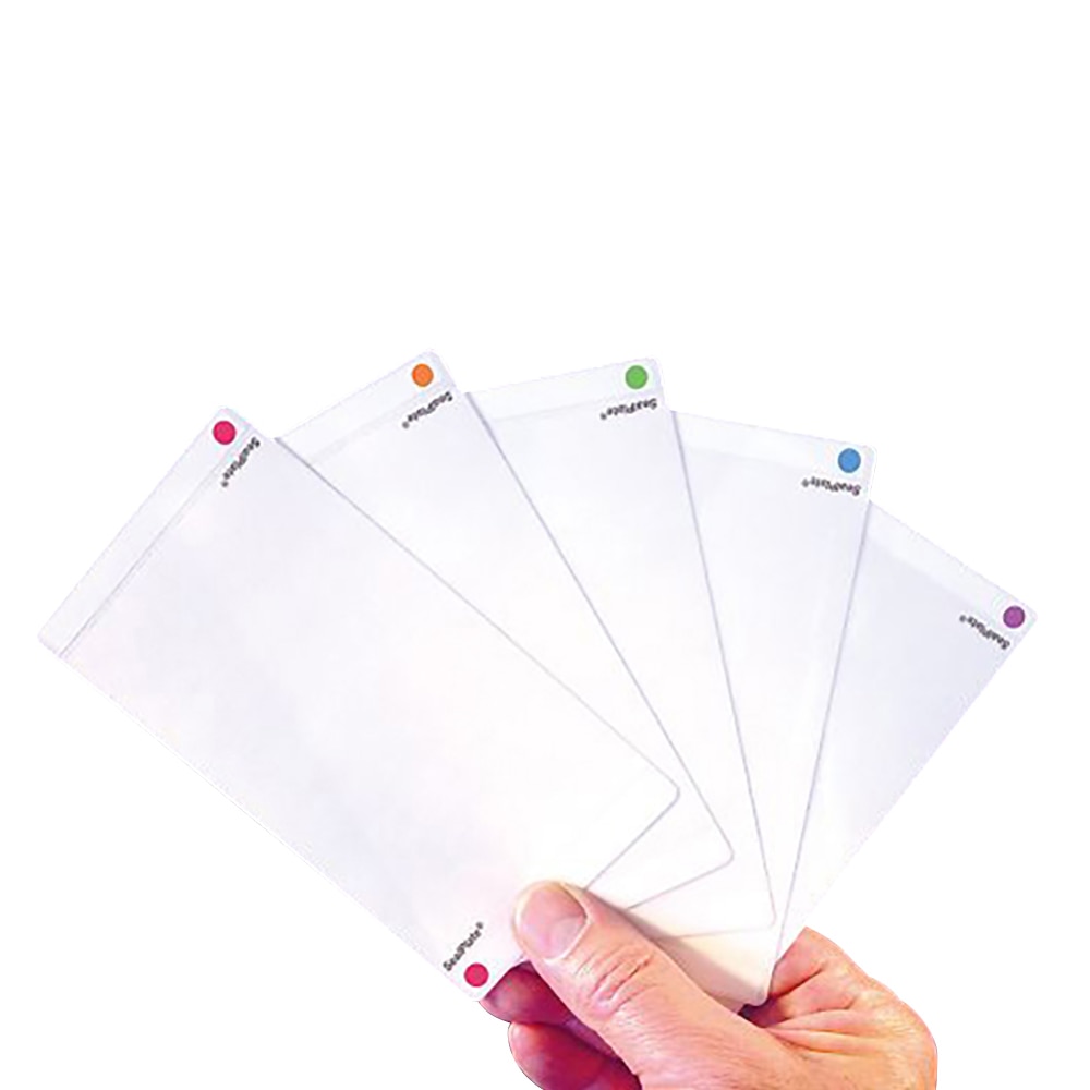 Excel Scientific, Inc. ELISA用シールプレートフィルム SealPlate ColorTab カラータブ付(5色アソート) 50枚入 SP-IDA-10 1箱(ご注文単位1箱)【直送品】