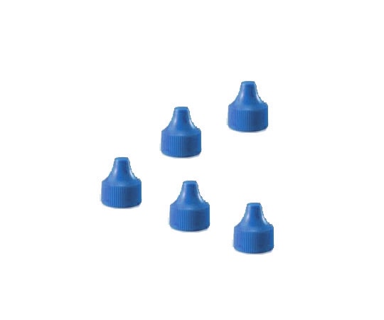 WHEATON 微量定量点滴びん用 キャップ 3mL用 青 1箱(100個入) 1B 242504 1箱(ご注文単位1箱)【直送品】