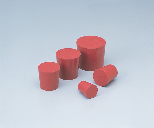 アズワン 赤ゴム栓　22号 1個（ご注文単位1個）【直送品】
