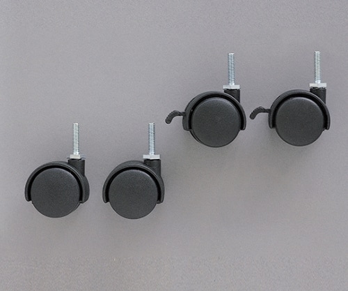 アイリスオーヤマ メタルミニキャスター ポール直径19mm 1パック(4個入) MM-4MC 1パック(ご注文単位1パック)【直送品】