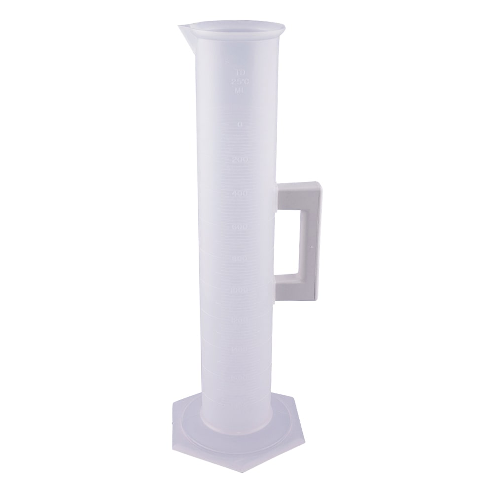 アズワン 手付きPPメスシリンダー 2L F28461-2000 1個(ご注文単位1個)【直送品】