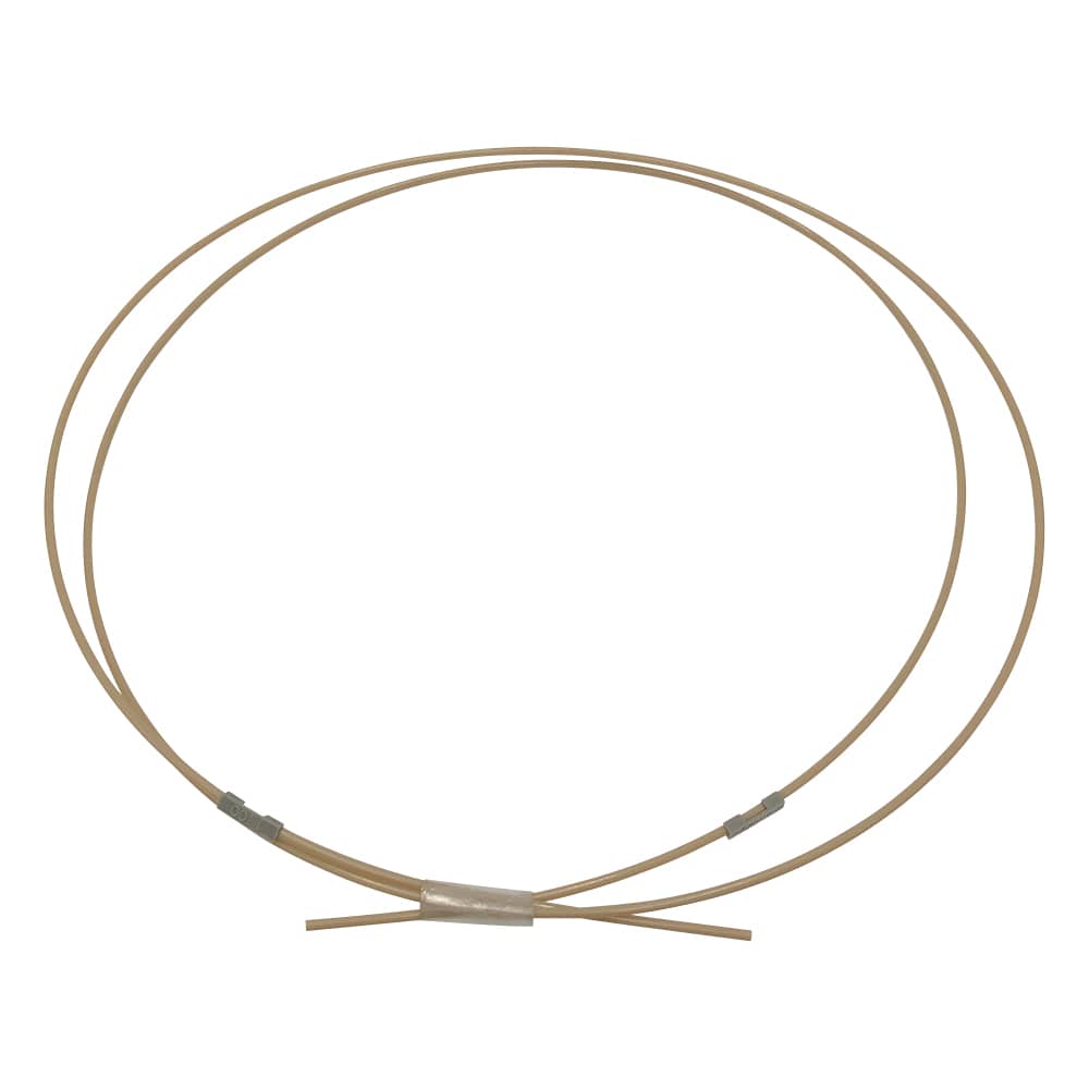 アズワン PEEKチューブ(1m) HPLC用 内径1mm 1巻(ご注文単位1巻)【直送品】