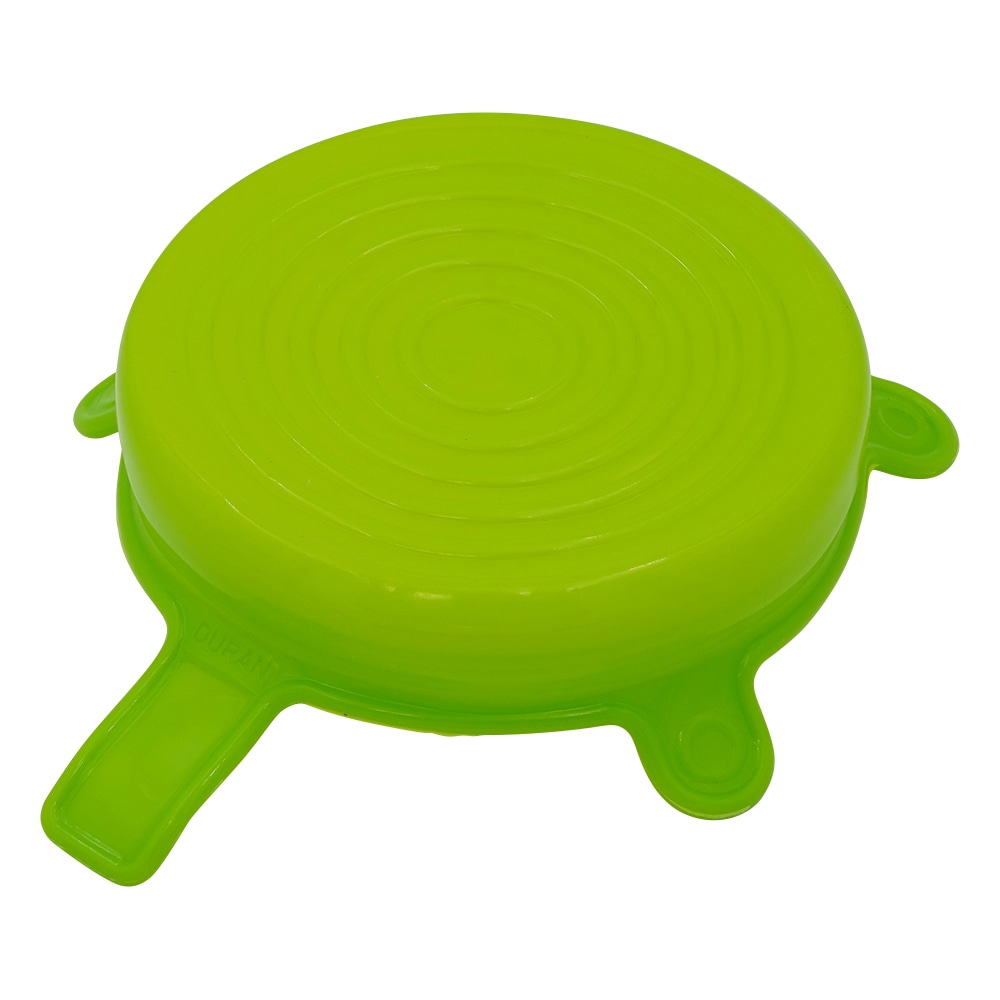 KIMBLE フラスコ用シリコンリッド φ84~116mm 緑 291103136 1枚(ご注文単位1枚)【直送品】