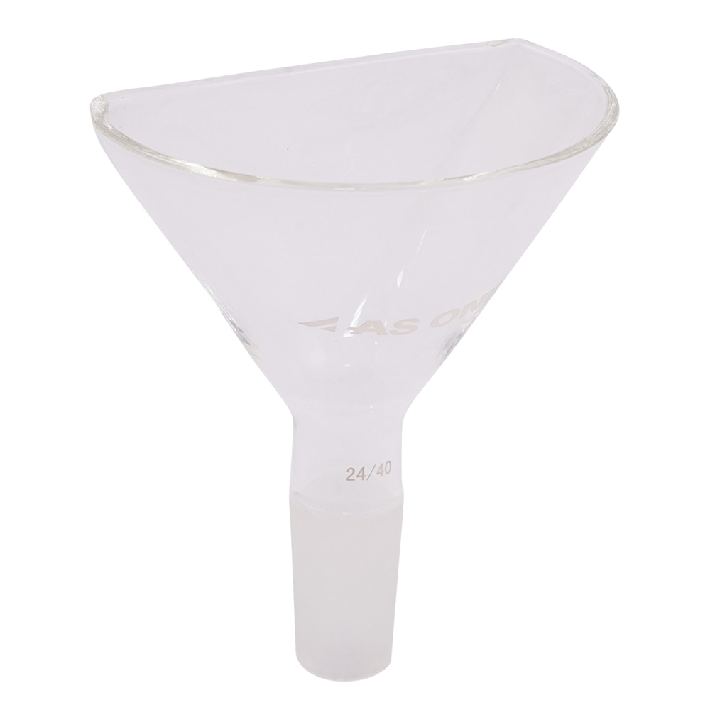 アズワン 粉末ロート(フラット型) 100mm PF-100 1個(ご注文単位1個)【直送品】