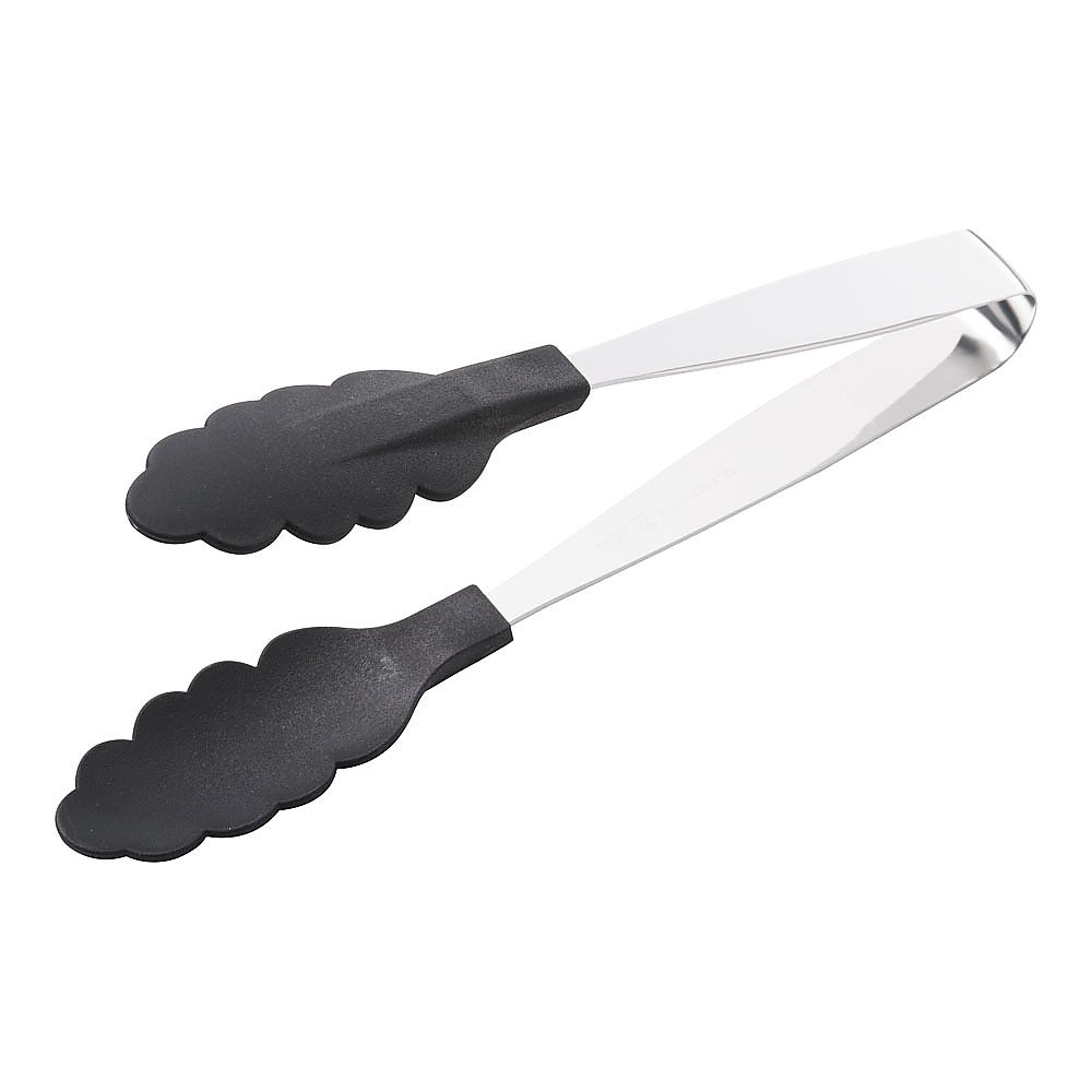 田辺金具 18-0 抗菌 耐熱カラートング ミニ ブラック BTVL001 1個(ご注文単位1個)【直送品】