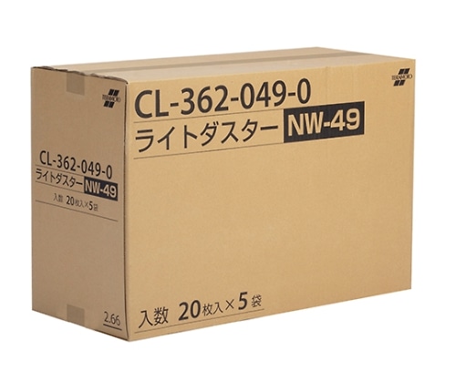 テラモト ライトダスター NW-49 (100枚入) CL-362-049-0 1箱(ご注文単位1箱)【直送品】