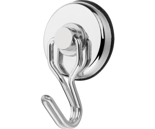 トラスコ中山 強力マグネットフック 丸型 前後左右スウィングタイプ 7.9KG TMF-35N 1個(ご注文単位1個)【直送品】