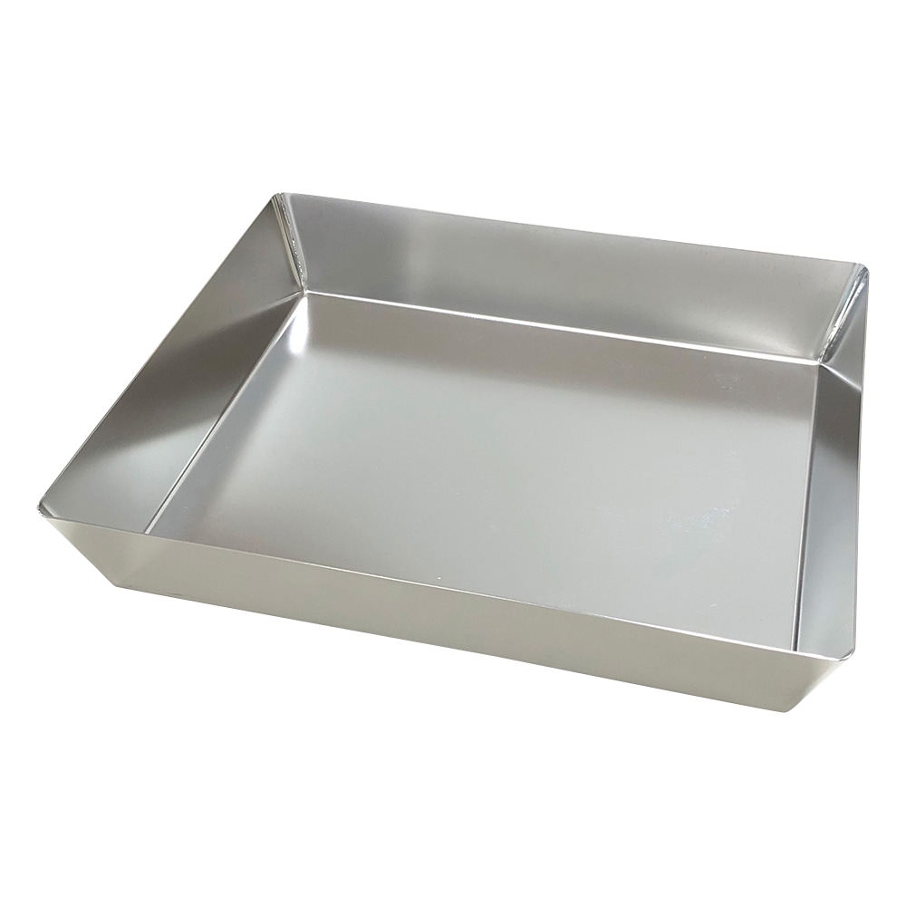 アズワン ステンレス直角バット(Rレス) 358×298×60mm 0571 1個(ご注文単位1個)【直送品】