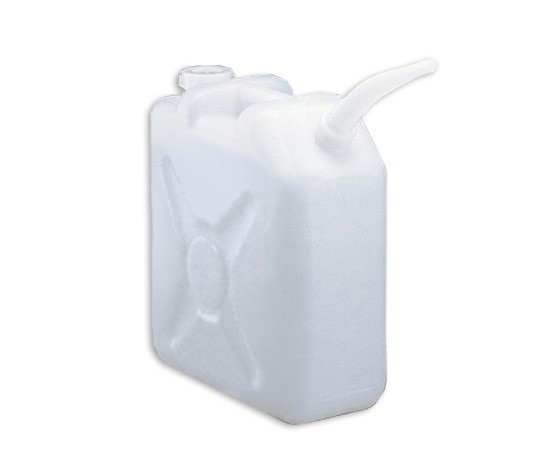 アズワン 角型瓶（ノズル付　HDPE製）　20L　 1個（ご注文単位1個）【直送品】