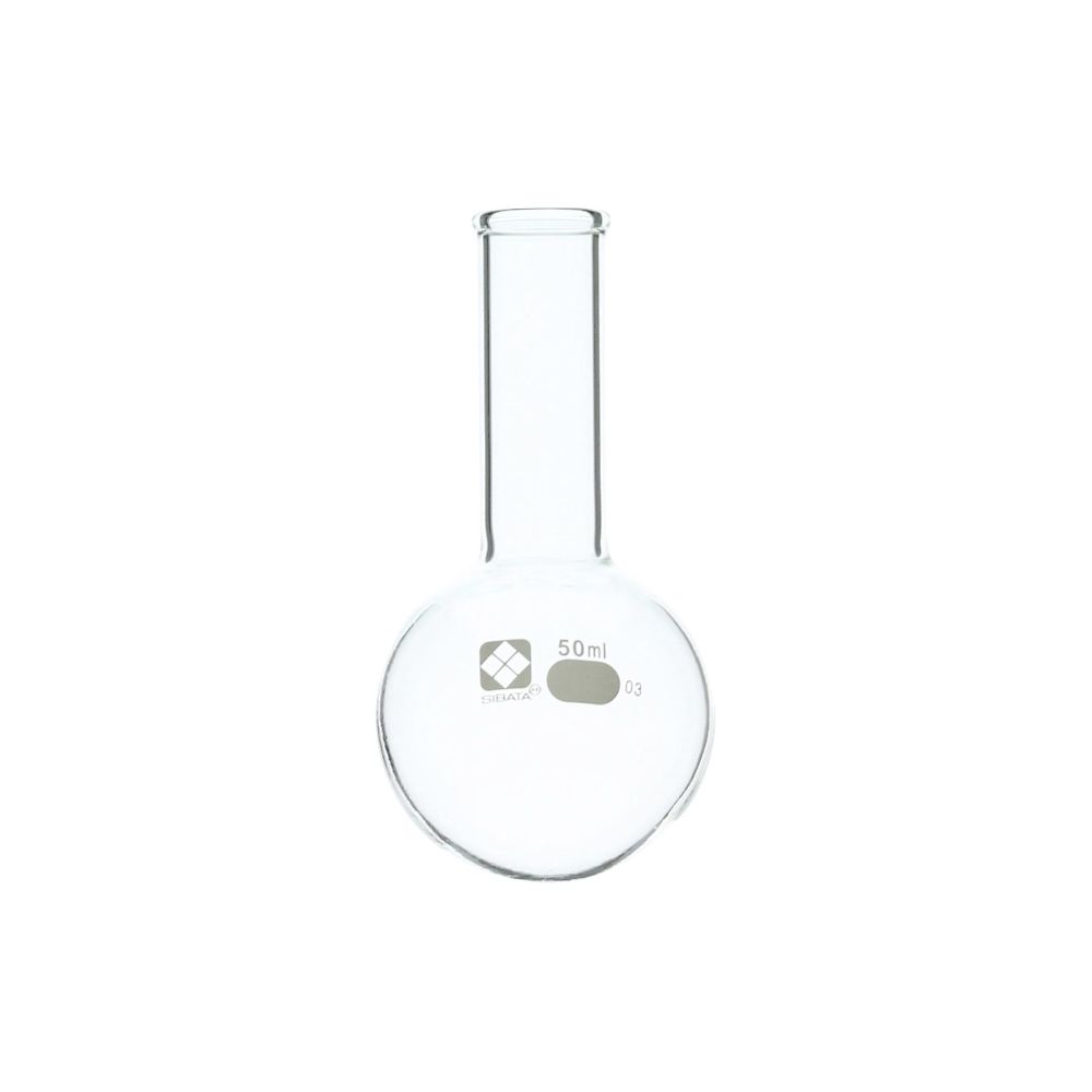 柴田科学 丸底フラスコ 50mL 1本入 010500-50A 1本(ご注文単位1本)【直送品】