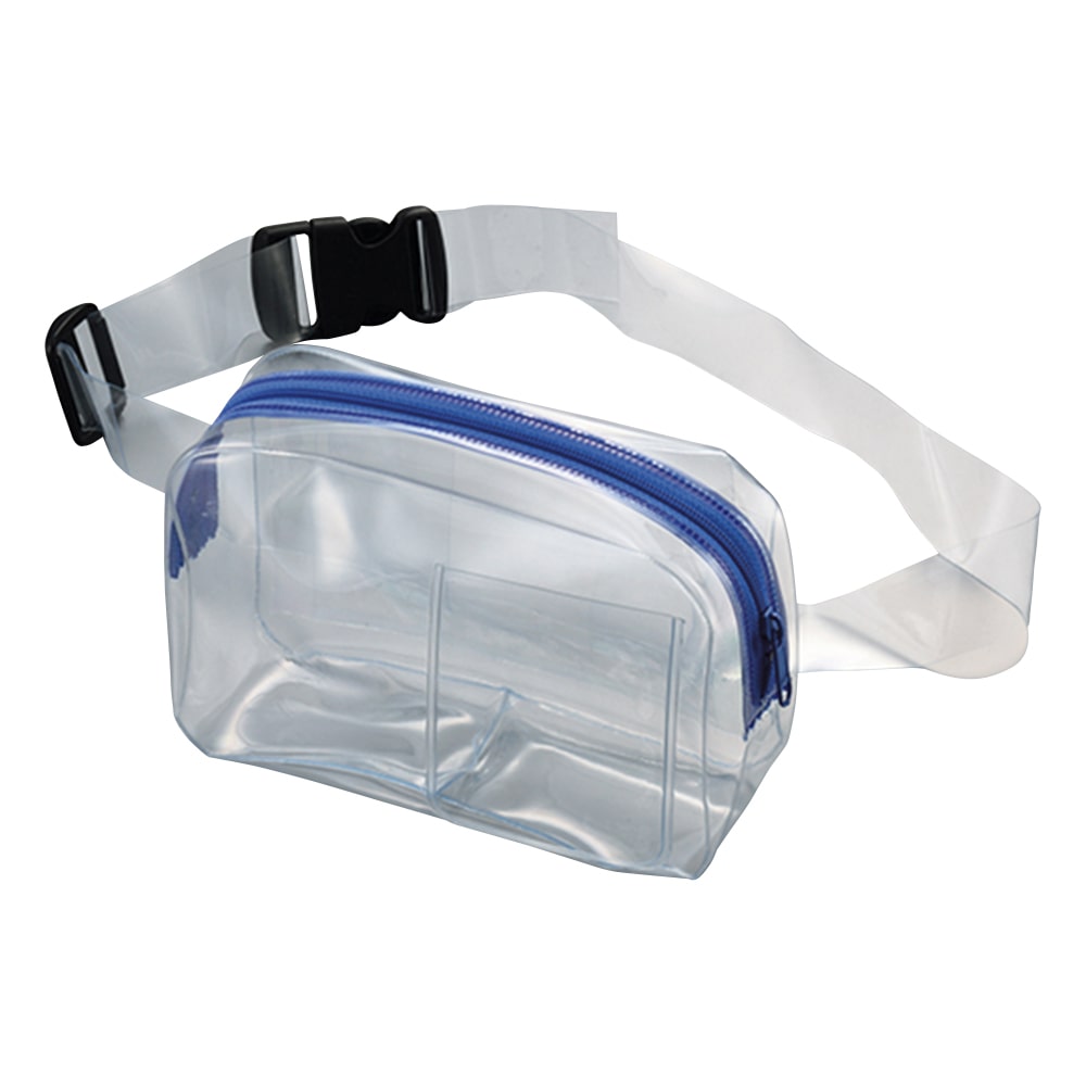 アズワン 透明ウエストポーチ MKB-T1 1個(ご注文単位1個)【直送品】