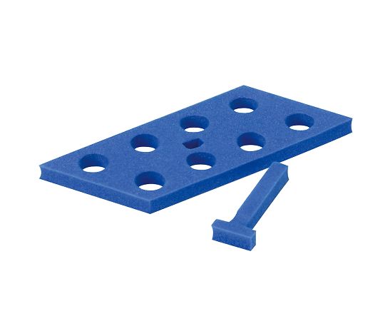 アズワン PEフローター 15mL用 青 5個入 1箱(ご注文単位1箱)【直送品】