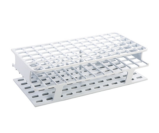 アズワン 一体成型試験管立て 白 16φmm HS27512A 1個(ご注文単位1個)【直送品】