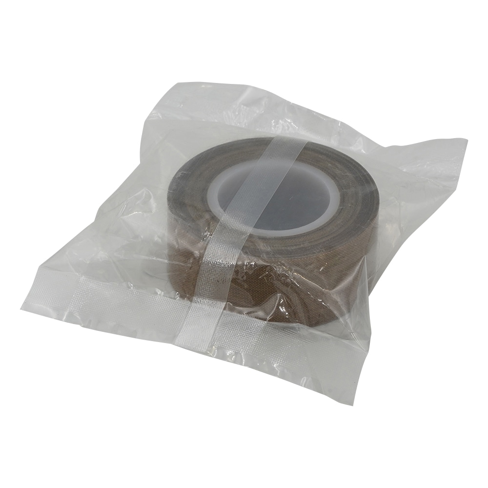 アズワン PTFEガラス粘着テープ 25mm×10m 厚さ 0.13mm AGC1325 1巻(ご注文単位1巻)【直送品】