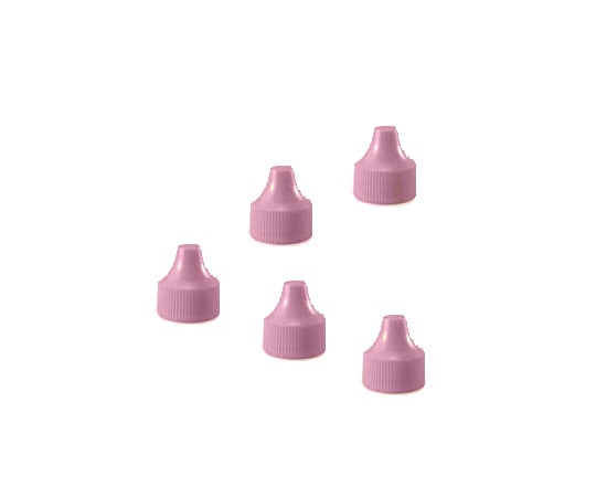 WHEATON 微量定量点滴びん用 キャップ 3mL用 ピンク 1箱(100個入) 1P 242501 1箱(ご注文単位1箱)【直送品】