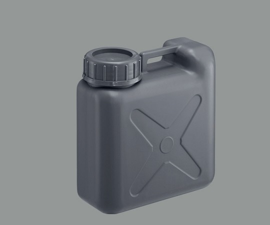 瑞穂化成工業 扁平缶(パッキン仕様) 広口 10L グレー 0192GY 1個(ご注文単位1個)【直送品】